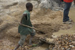 Child mining gold - S.Lezhnev